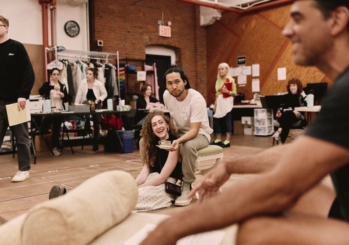 Micaela Diamond, Jin Ha, Bobby Cannavale at 