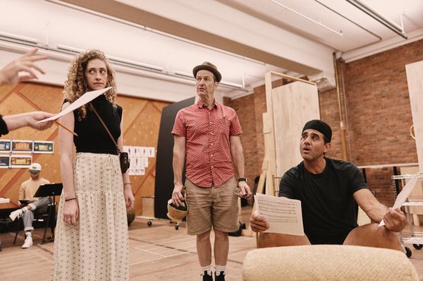 Micaela Diamond, Denis O'Hare, Bobby Cannavale Photo