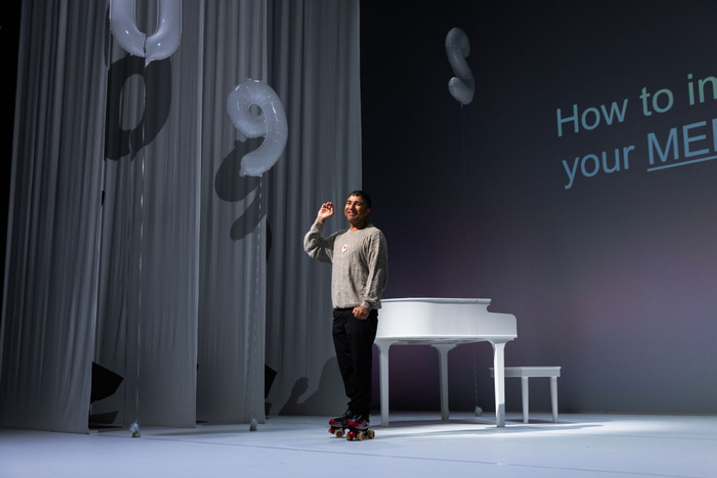 Photos: Inside Opening Night of NICK MOHAMMED PRESENTS THE VERY BEST & WORST OF MR. SWALLOW  Image