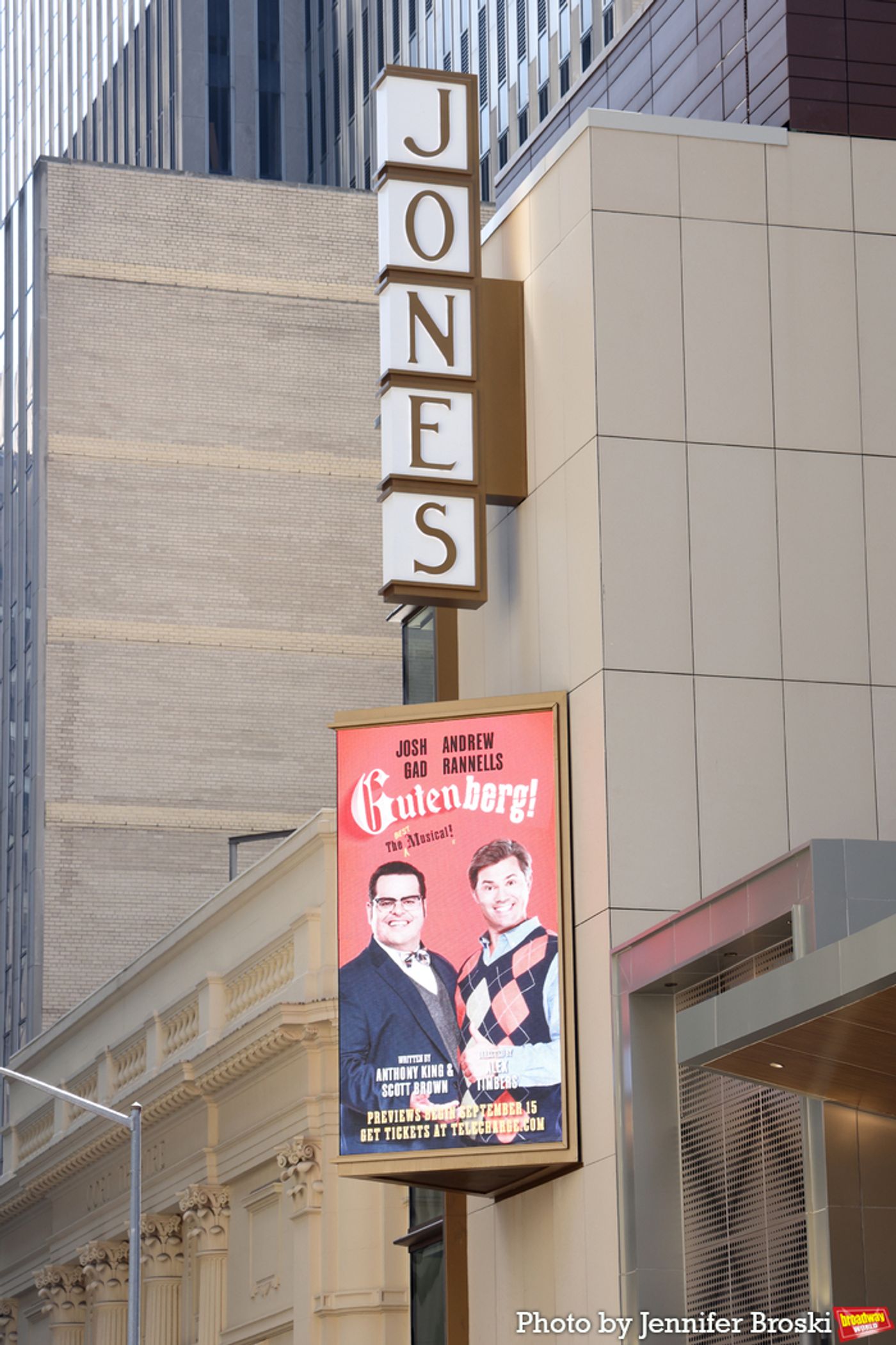 Up on the Marquee: GUTENBERG! THE MUSICAL!  Image