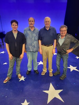 Eric Svjecar, George Peterson, Chuck Strand, Bill Castellino @ BroadwayWorld Eric Svjecar, George Peterson, Chuck Strand, Bill Castellino Photo