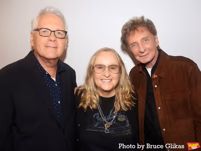 Bruce Sussman, Melissa Etheridge and Barry Manilow  Photo