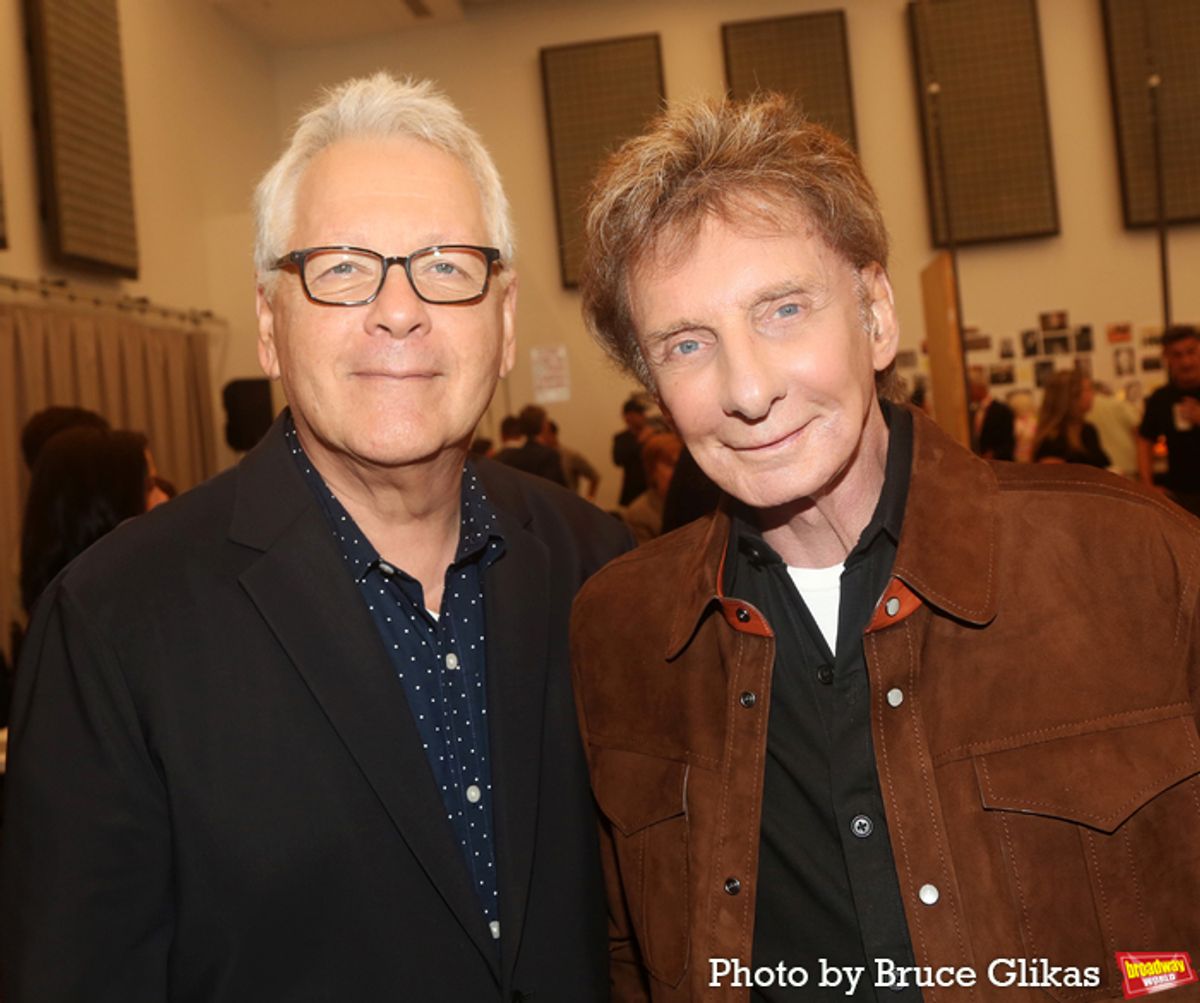 Bruce Sussman and Barry Manilow  at 