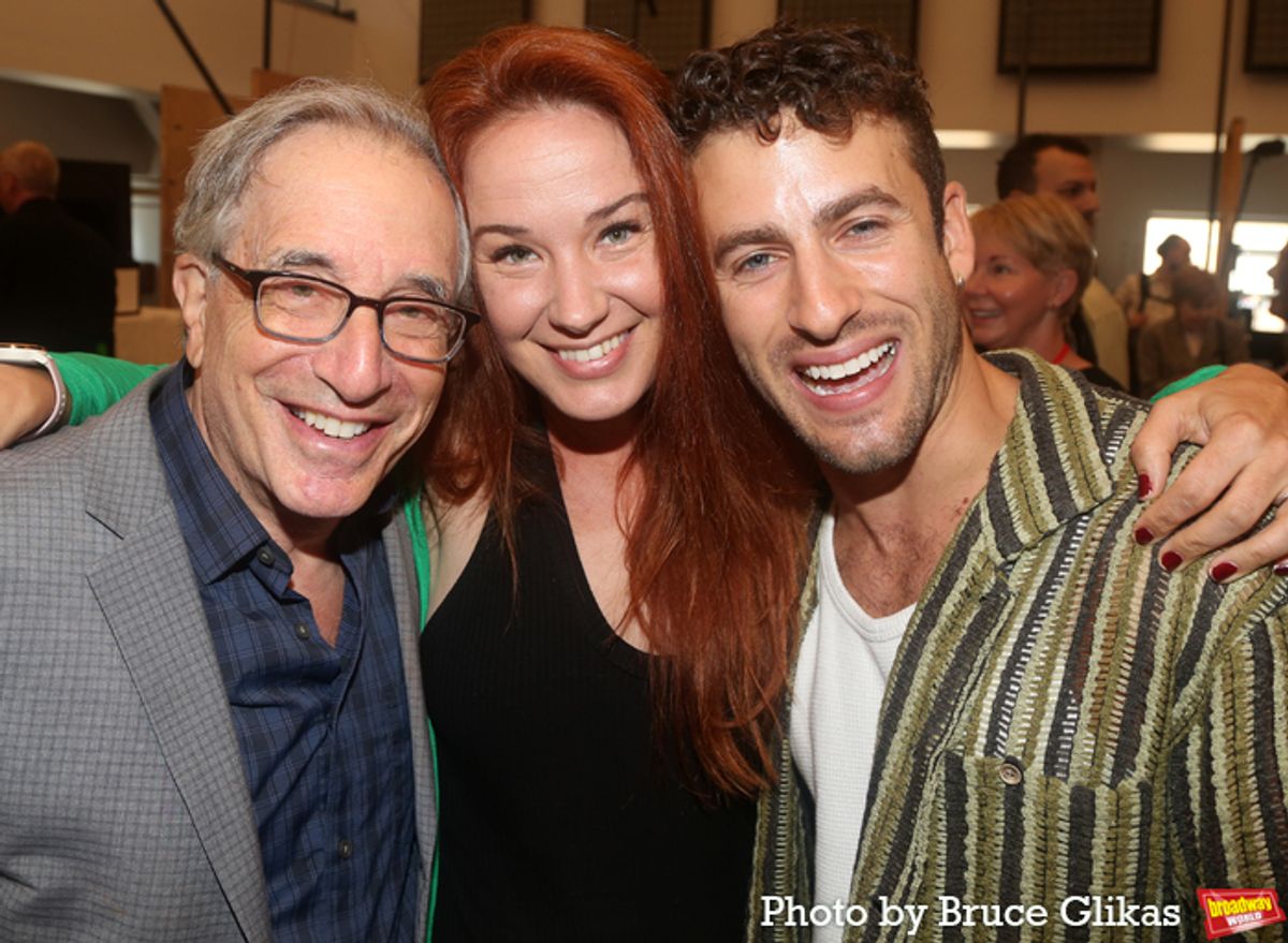 Chip Zien, Sierra Boggess and Danny Kornfeld at 