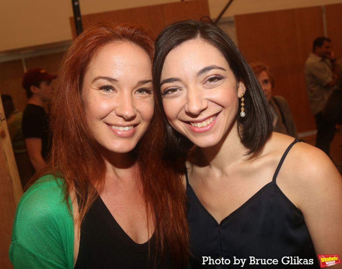 Sierra Boggess and Julie Benko at 
