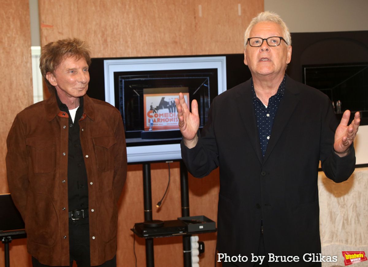 Co-Composer Barry Manilow and Co-Composer/Lyrics Bruce Sussman at 