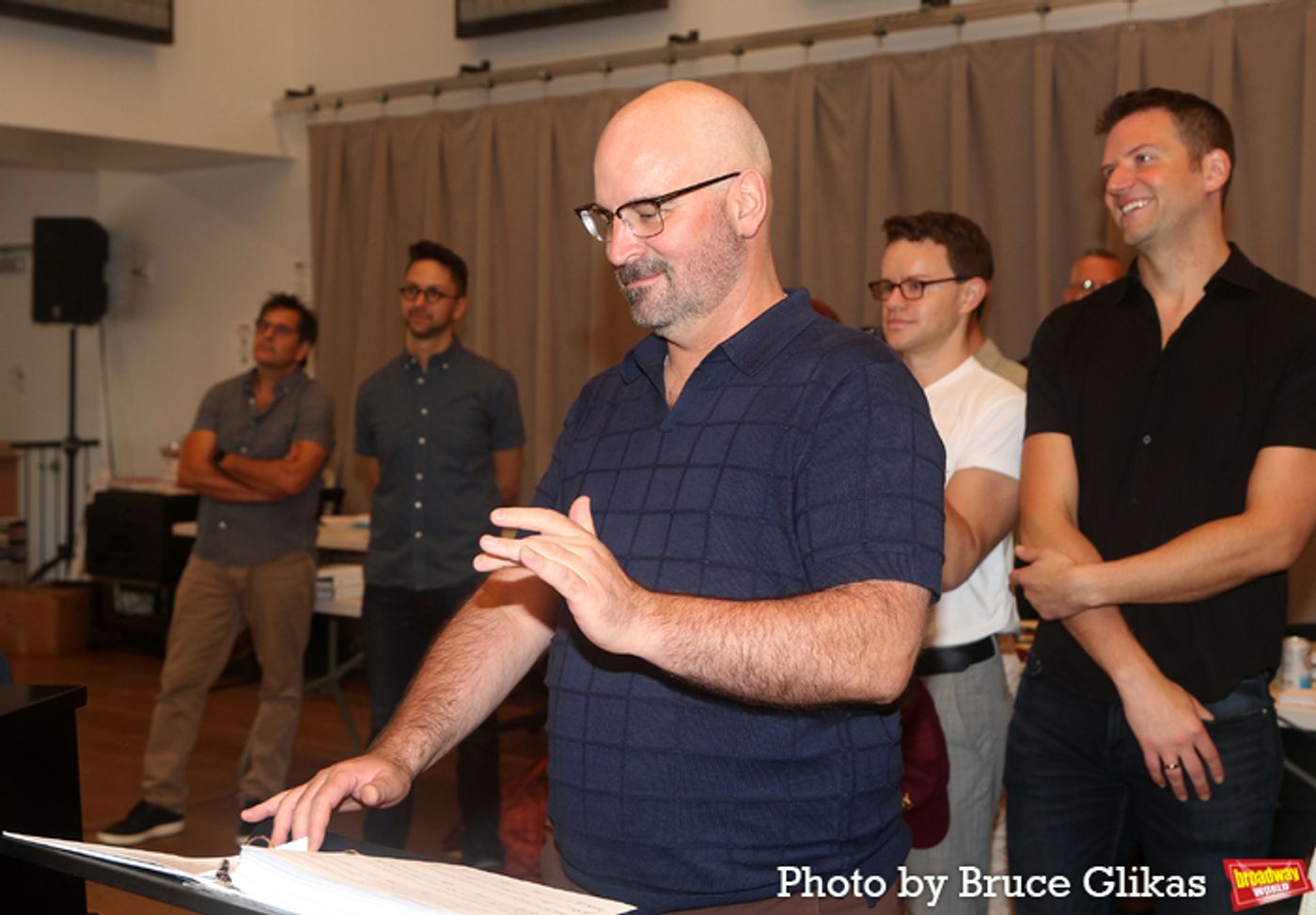 Photos: The Cast of HARMONY on Broadway Meets the Press at First Rehearsal  Image