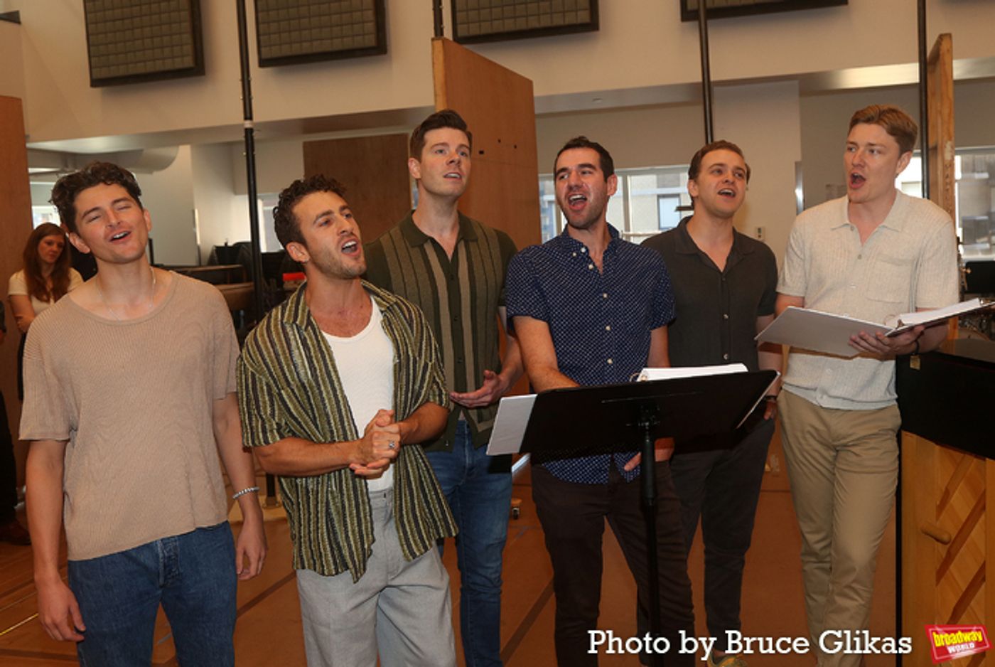 Photos: The Cast of HARMONY on Broadway Meets the Press at First Rehearsal  Image