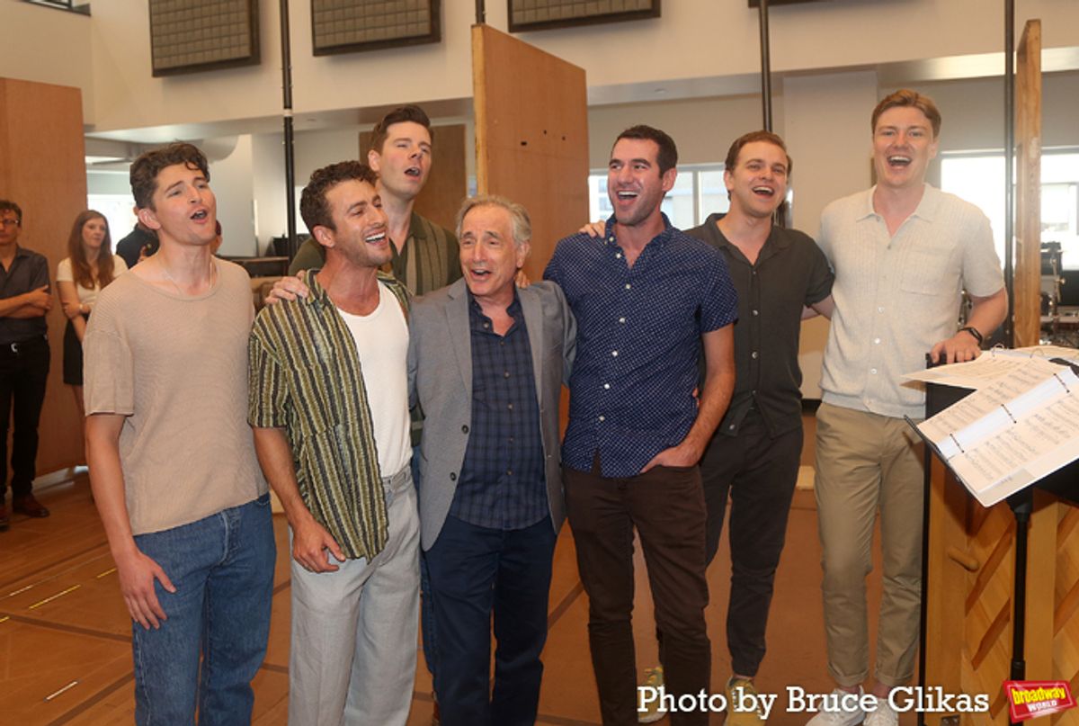 Blake Roman, Sean Bell, Danny Kornfeld, Chip Zien, Steven Telsey, Zal Owen and Eric Peters  at 