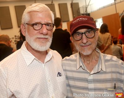Sound Designer Dan Moses Schreier and Co-Lighting Designer Jules Fisher  Photo
