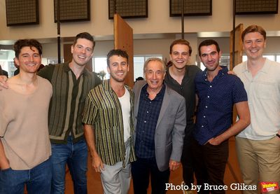 Blake Roman, Sean Bell, Danny Kornfeld, Chip Zien, Steven Telsey, Zal Owen and Eric P Photo