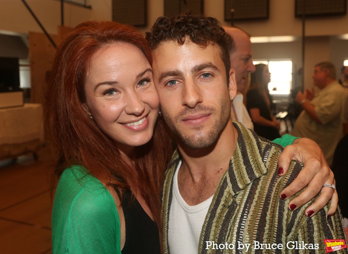 Sierra Boggess and Danny Kornfeld at 