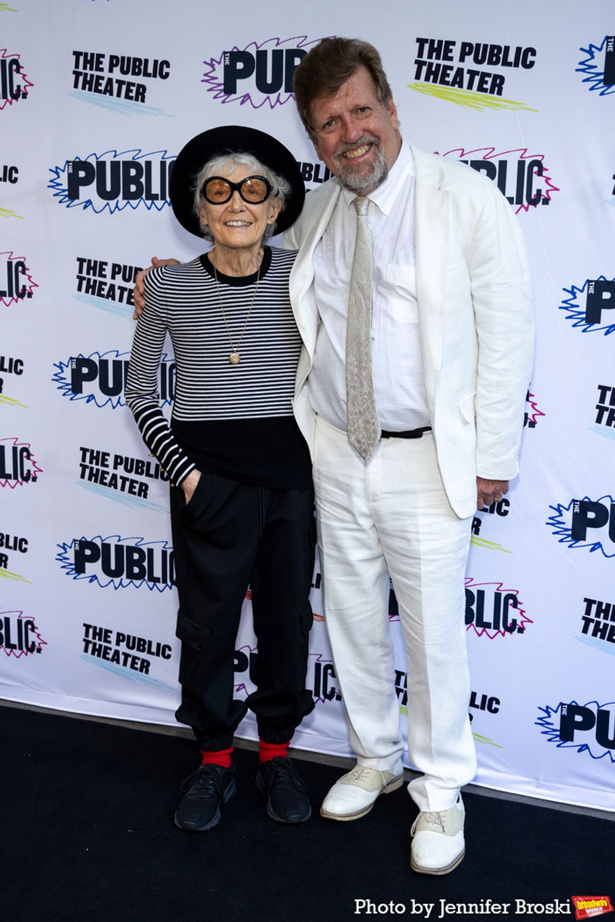 Gail Papp, Oskar Eustis at 