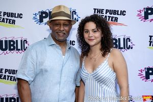 Ruben Santiago-Hudson, Lily Santiago @ BroadwayWorld Ruben Santiago-Hudson, Lily Santiago Photo