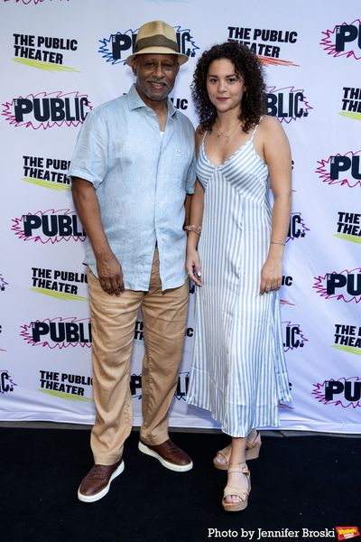 Ruben Santiago-Hudson, Lily Santiago Photo