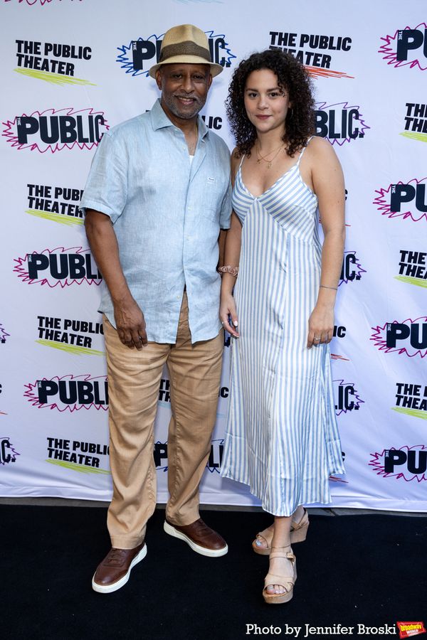 Ruben Santiago-Hudson, Lily Santiago Photo