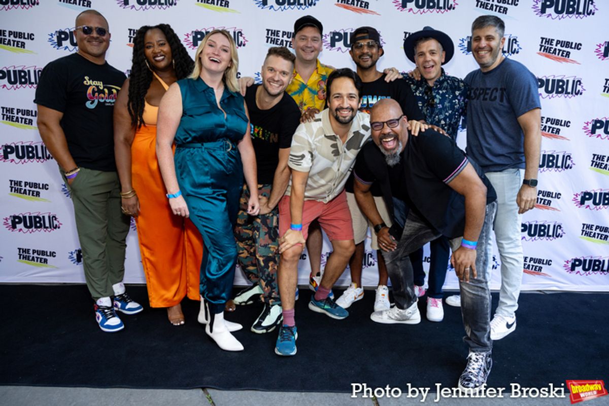Freestyle Love Supreme: Christopher Jackson, Aneesa Folds, Kaila Mullady, Andrew Bancroft, Chris Sullivan, Lin-Manuel Miranda, Utkarsh Ambudkar, James Monroe Iglehart, Anthony Veneziale, Bill Sherman at 