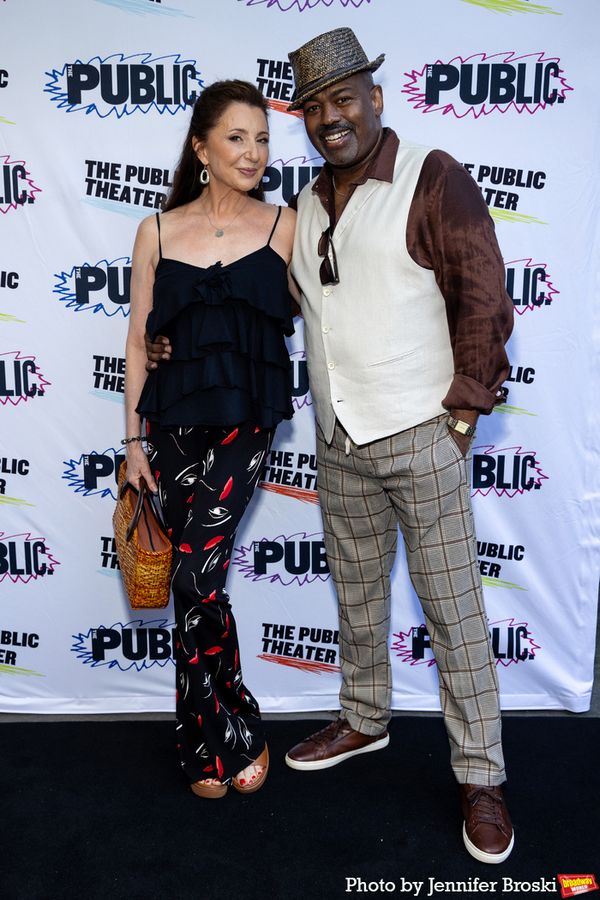 Donna Murphy, Lance Roberts Photo