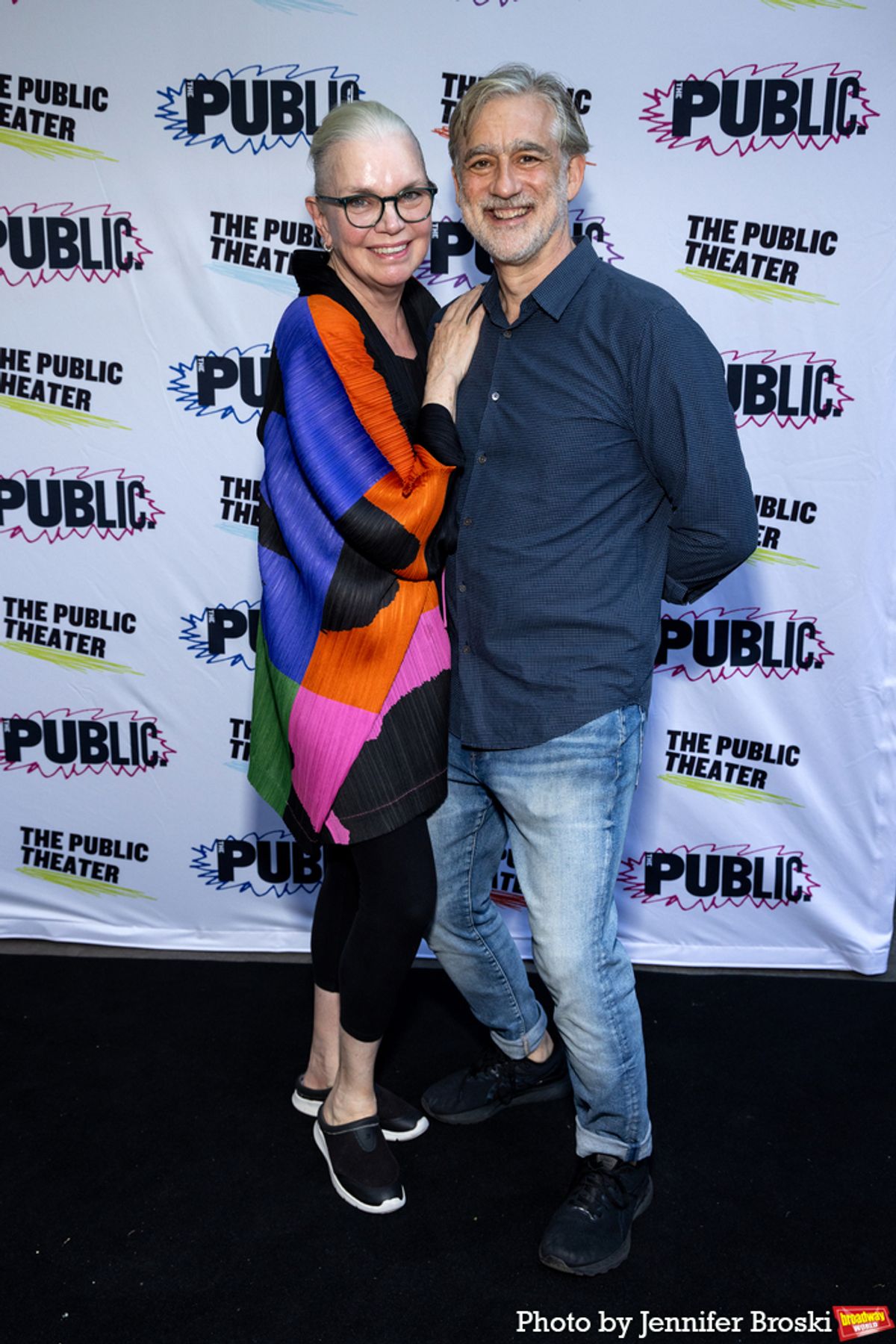 Susan Hilferty and her husband David at 