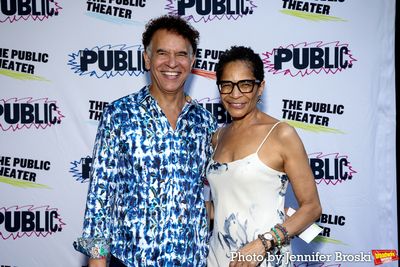Brian Stokes Mitchell, Allyson Tucker Photo