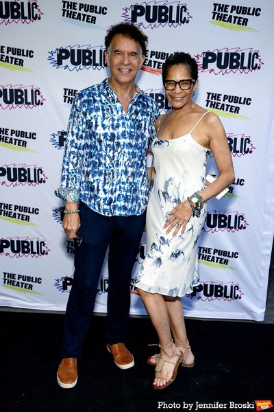 Brian Stokes Mitchell, Allyson Tucker Photo