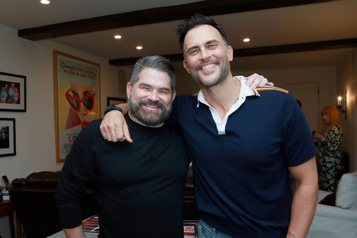 Matt Zarley, Cheyenne Jackson at 