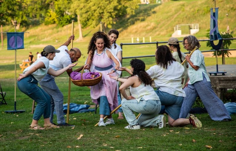 Costa Rican Performer ISA CONDO-OLVERA stars as 'Mariana' in LAUGHS IN SPANISH at Milwaukee Chamber Theatre  Image