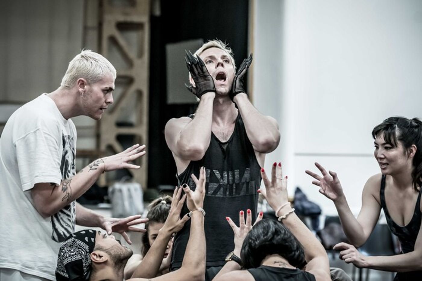 Photos: First Look at Jake Shears and Rebecca Lucy Taylor in Rehearsal For CABARET at the Kit Kat Club Photos: First Look at Jake Shears and Rebecca Lucy Taylor in Rehearsal For CABARET at the Kit Kat Club Image