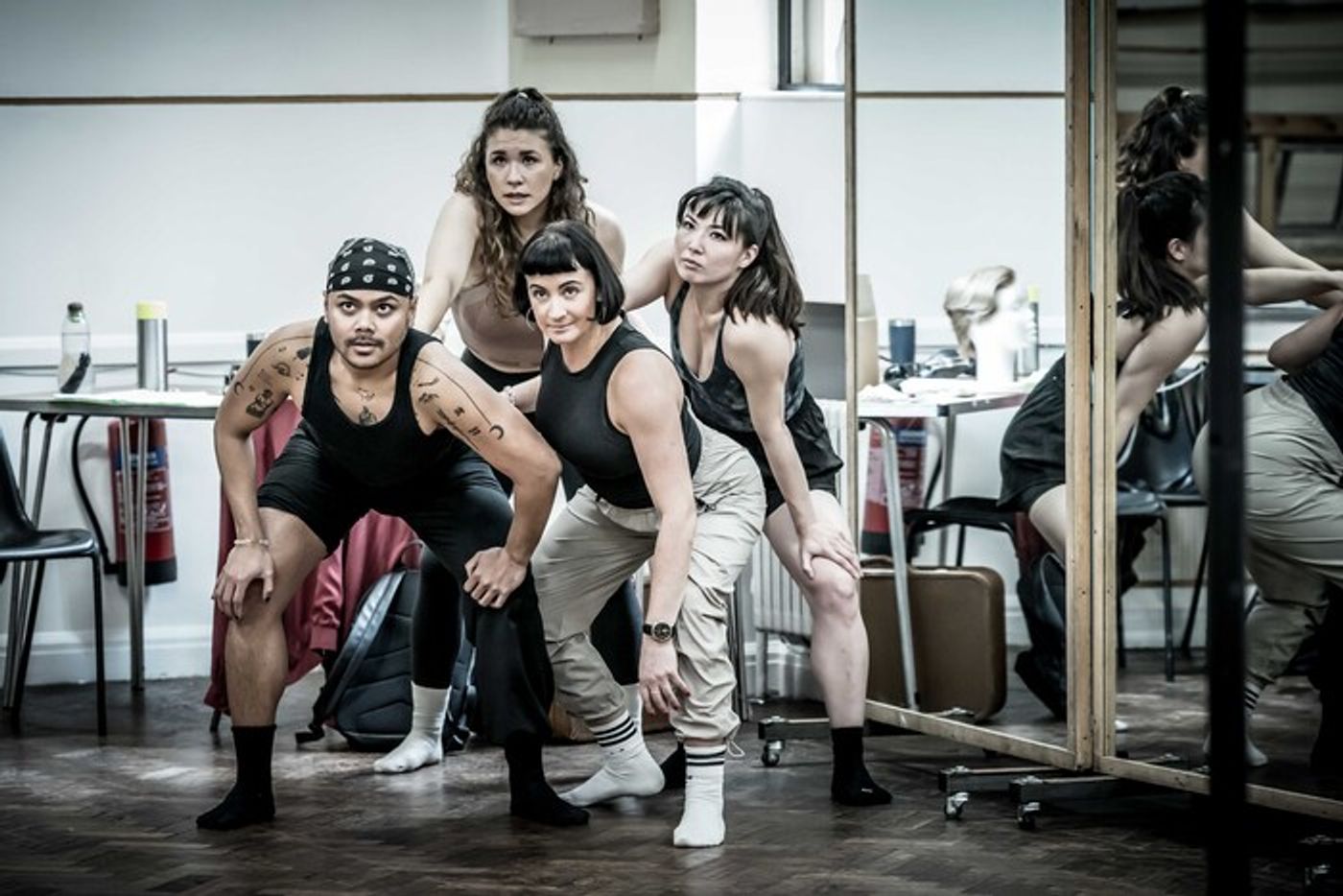 Photos: First Look at Jake Shears and Rebecca Lucy Taylor in Rehearsal For CABARET at the Kit Kat Club Photos: First Look at Jake Shears and Rebecca Lucy Taylor in Rehearsal For CABARET at the Kit Kat Club Image