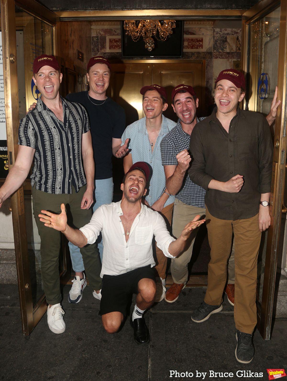 Sean Bell, Eric Peters, Danny Kornfeld, Blake Roman, Zal Owen and Steven Telsey at 