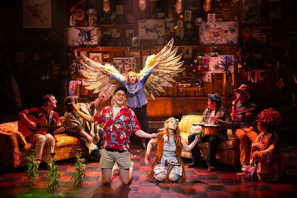 Cast of THE UNTITLED UNAUTHORIZED HUNTER S. THOMPSON MUSICAL Photo