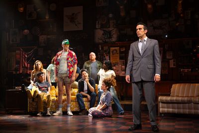 George Abud and Cast Photo