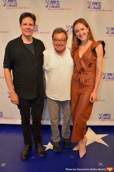 Eric Svejcar (Music Director), Bill Castellino (Director) and Victoria Casillo (Assoc Photo