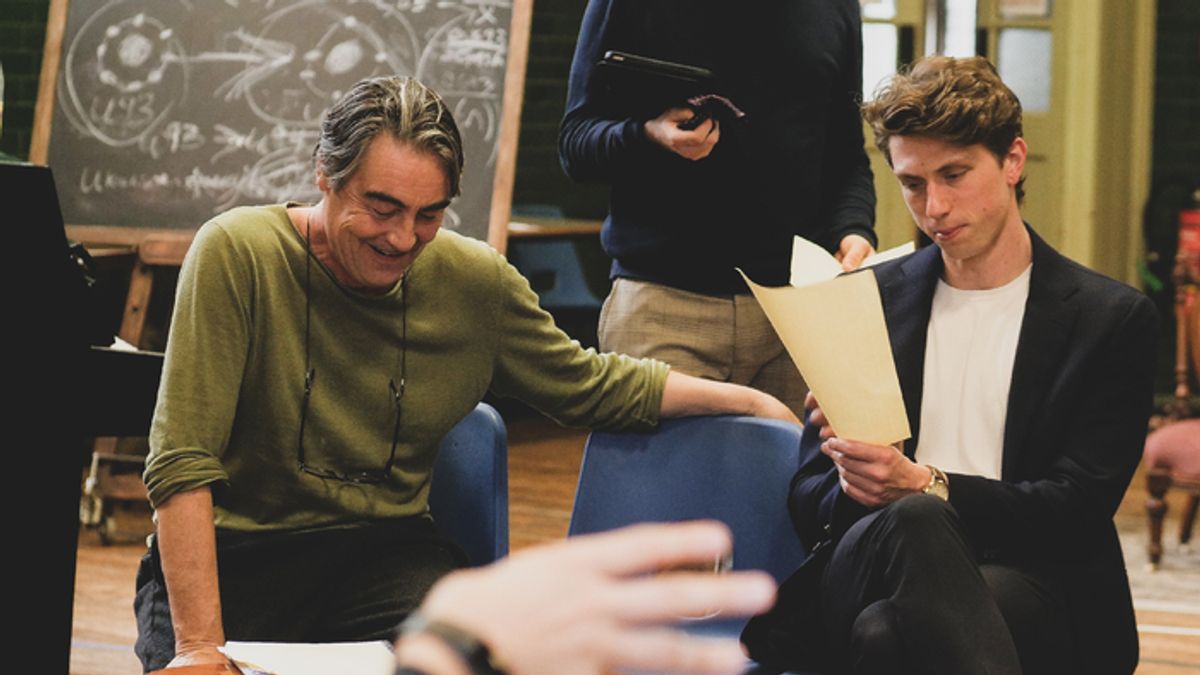 Nathaniel Parker and Jamie Bogyo at 