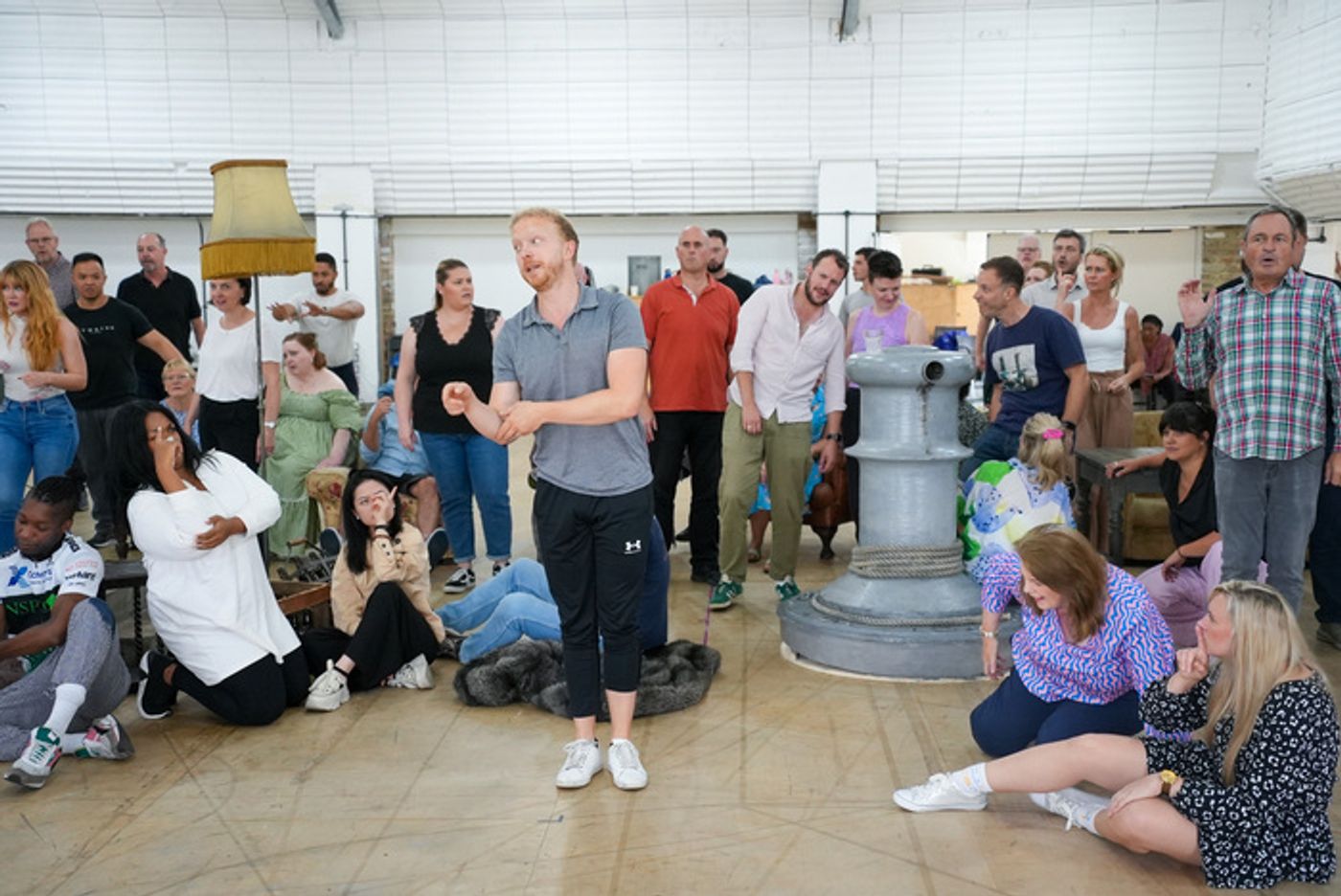 Photos: Inside Rehearsal For English National Opera's PETER GRIMES  Image