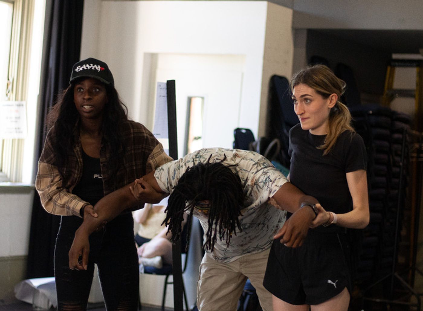 Photos: Go Inside Rehearsals for COMPOSITOR E at Omnibus Theatre  Image