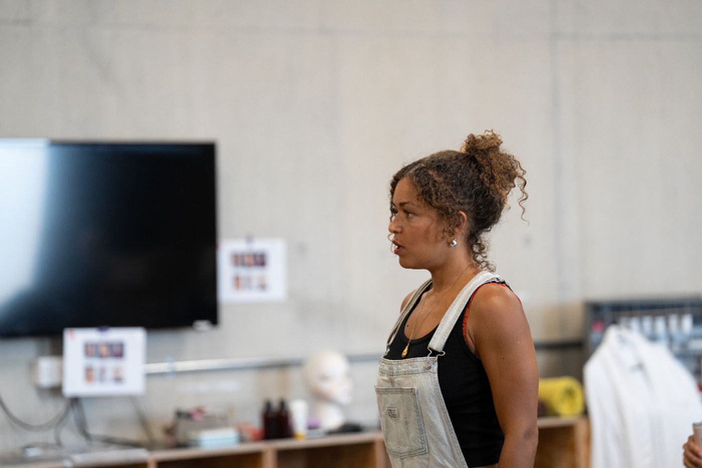 Photos: First Look at Antonia Thomas in Rehearsals for SHOOTING HEDDA GABLER Photos: First Look at Antonia Thomas in Rehearsals for SHOOTING HEDDA GABLER Image