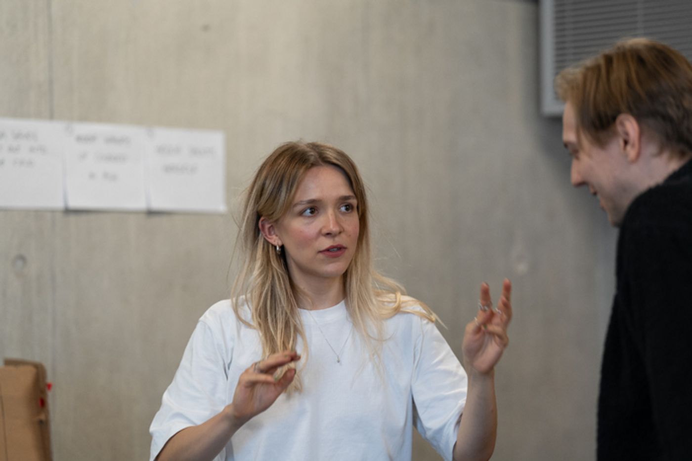 Photos: First Look at Antonia Thomas in Rehearsals for SHOOTING HEDDA GABLER Photos: First Look at Antonia Thomas in Rehearsals for SHOOTING HEDDA GABLER Image