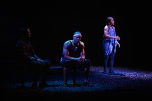 Jason Bowen, Mister Fitzgerald, and Jennifer Mogbock Photo