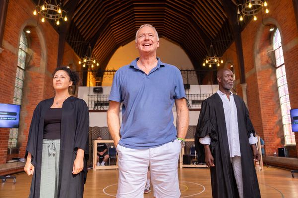 Danielle Henry, Rory Bremner, Leo Wringer Photo