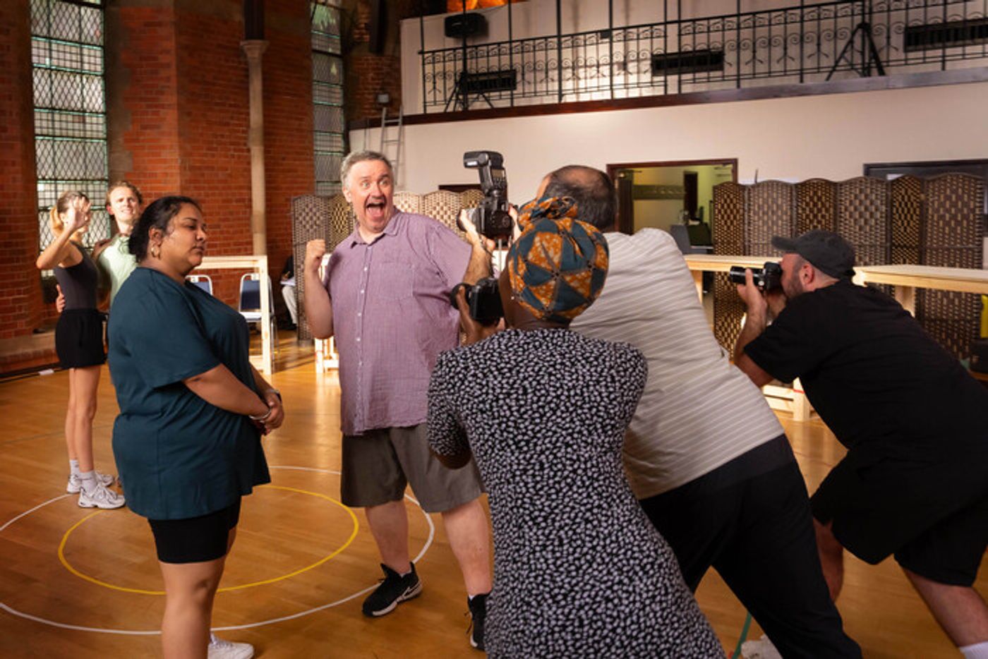 Photos: Inside Rehearsal For the UK Tour of QUIZ  Image