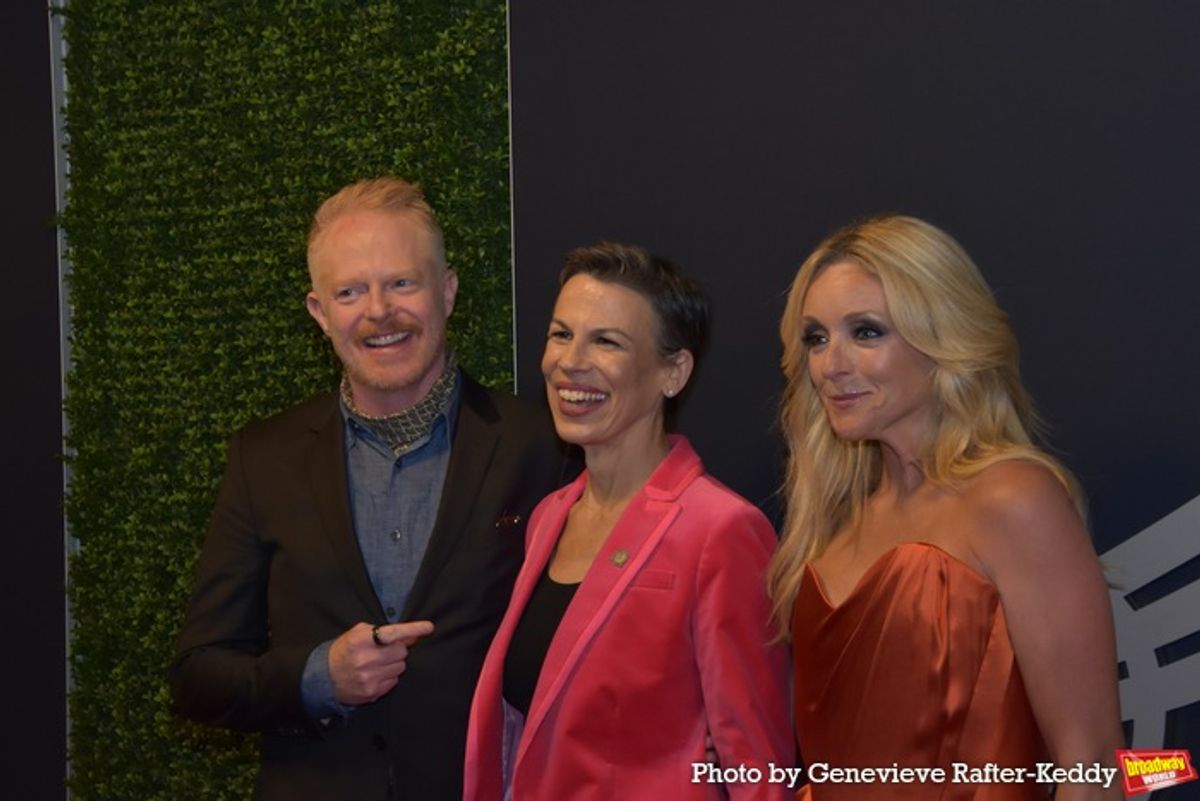 Jesse Tyler Ferguson, Kate Wilson and Jane Krakowski at 