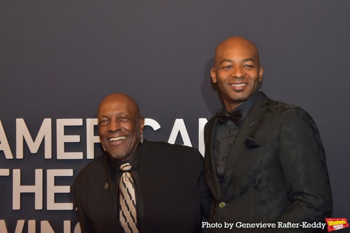 Jack Waddell and Brandon Victor Dixon at 