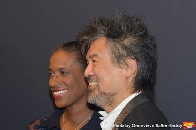 Binta Niambi and David Henry Hwang Photo