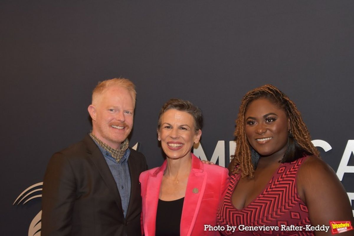 Jesse Tyler Ferguson, Kate Wilson and Danielle Brooks at 