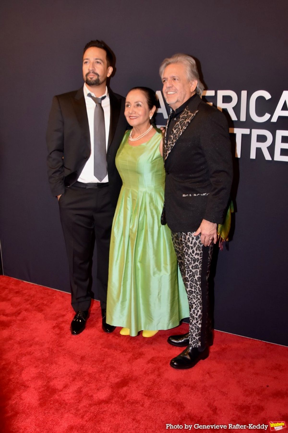 Lin-Manuel Miranda. Luz Towns-Miranda and Luis A. Miranda, Jr. at 