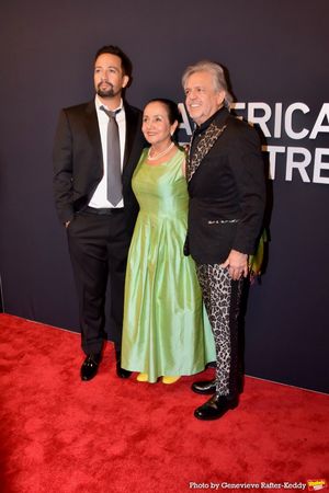 Lin-Manuel Miranda. Luz Towns-Miranda and Luis A. Miranda, Jr. Photo