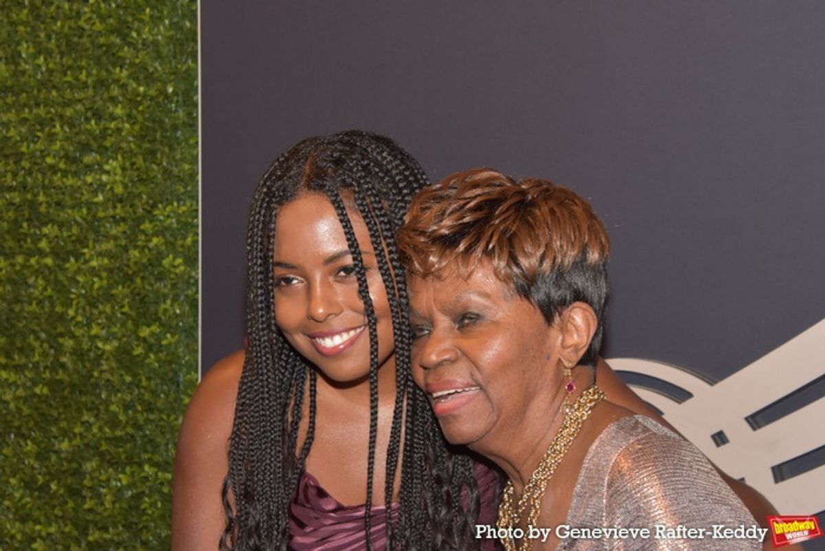 Adrienne Warrenk and Verna Hobson at 