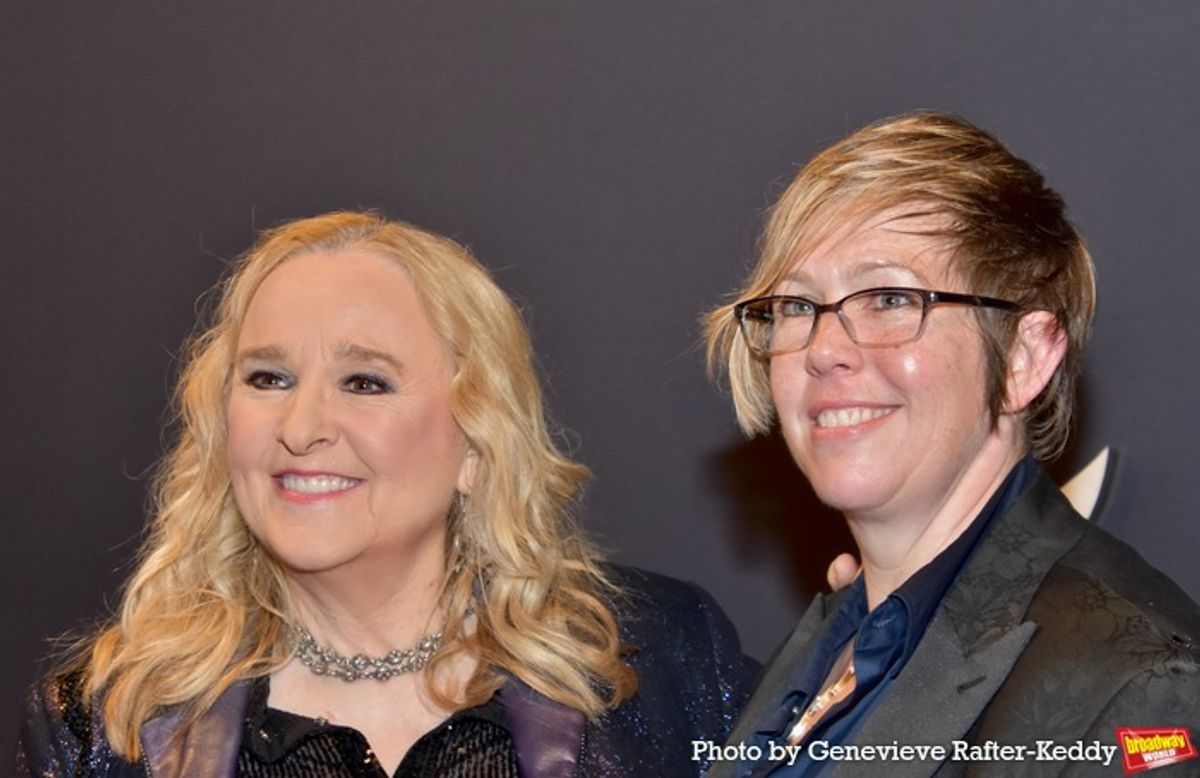 Melissa Etheridge and Rebecca McBee at 