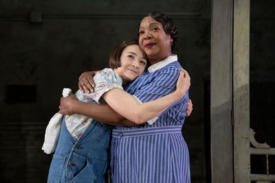 Maeve Moynihan (“Scout Finch”) and Jacqueline Williams (“Calpurnia”) Photo